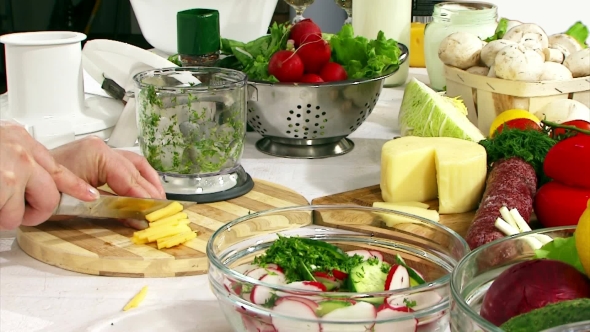 Salad Preparation Process