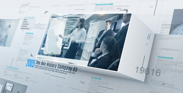 The Box History - VideoHive 16838598