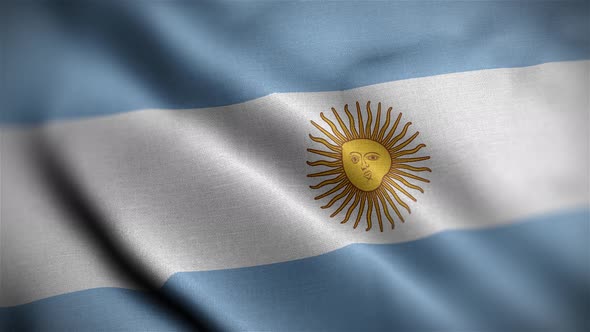 Argentina Flag Angle