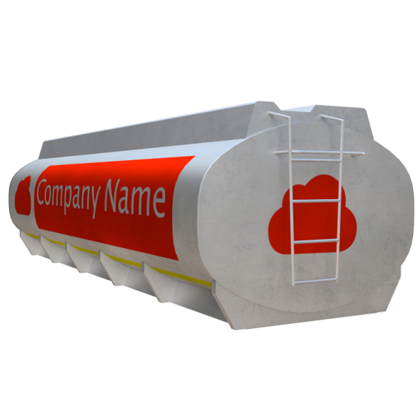 Gasoline Tanker (PBR, UV-textured) - 3DOcean Item for Sale
