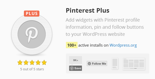 Pinterest Plus - CodeCanyon Item for Sale