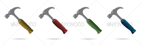 Hardware - Hammer set - Man-made Objects Objects
