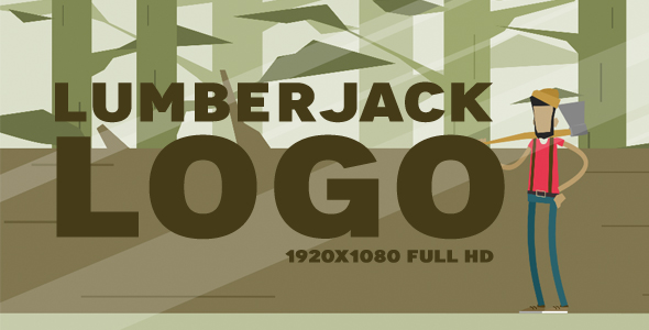Lumberjack Logo - VideoHive 16856249