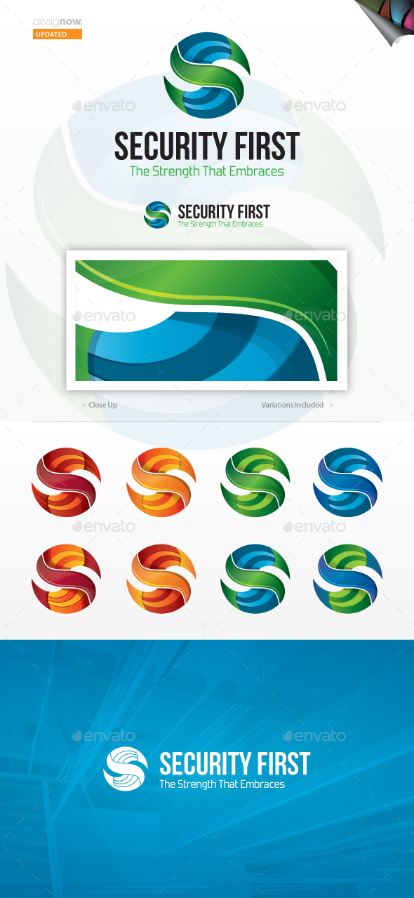 Security First Logo - Letters Logo Templates