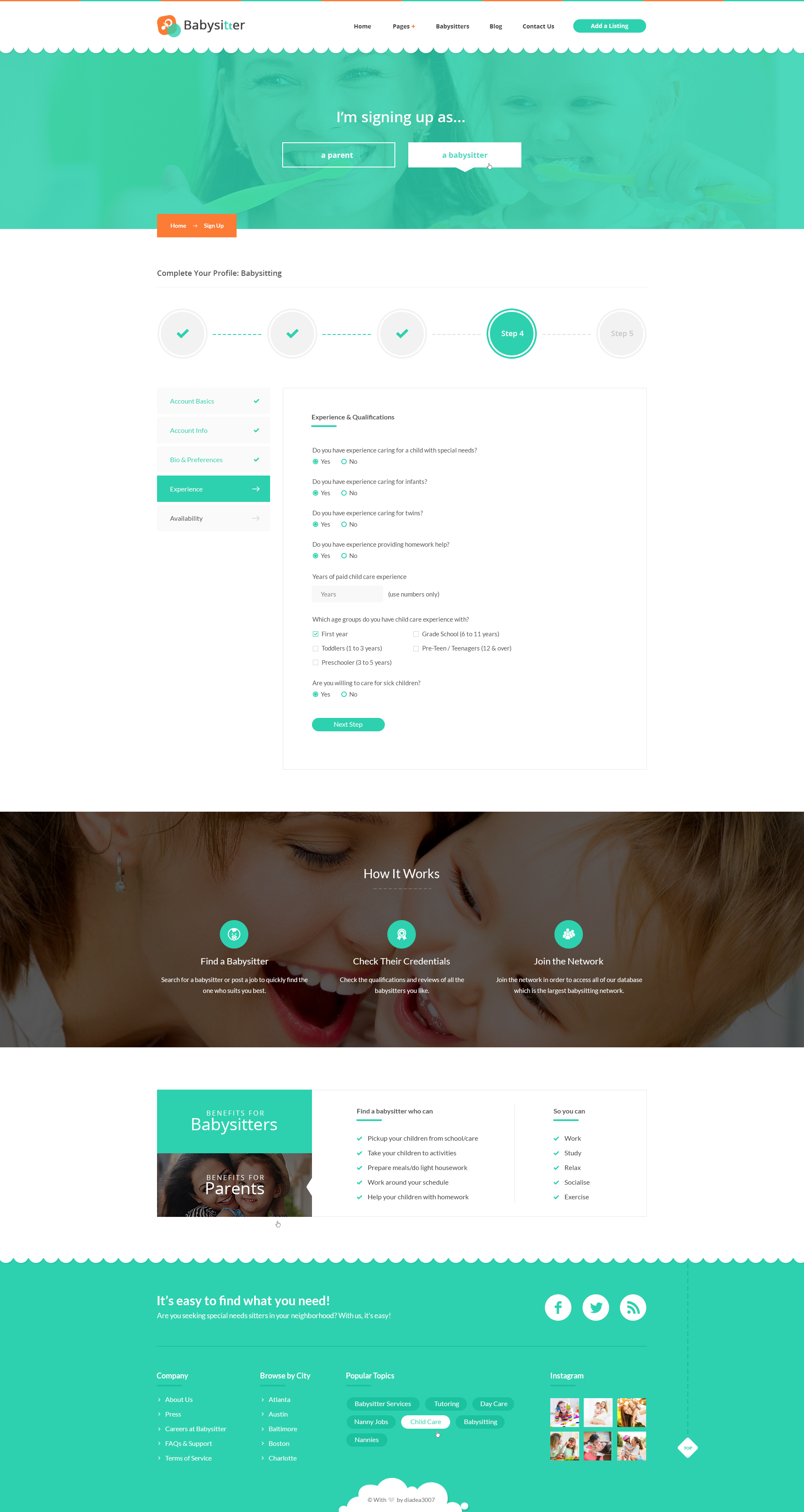 babysitters jobs directory babysitting html template babysitting numbers