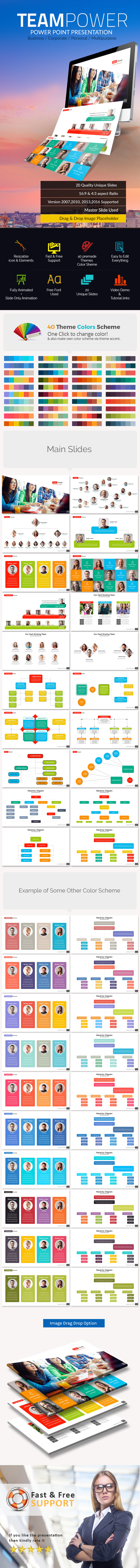 Team-Power Presentation - Business PowerPoint Templates