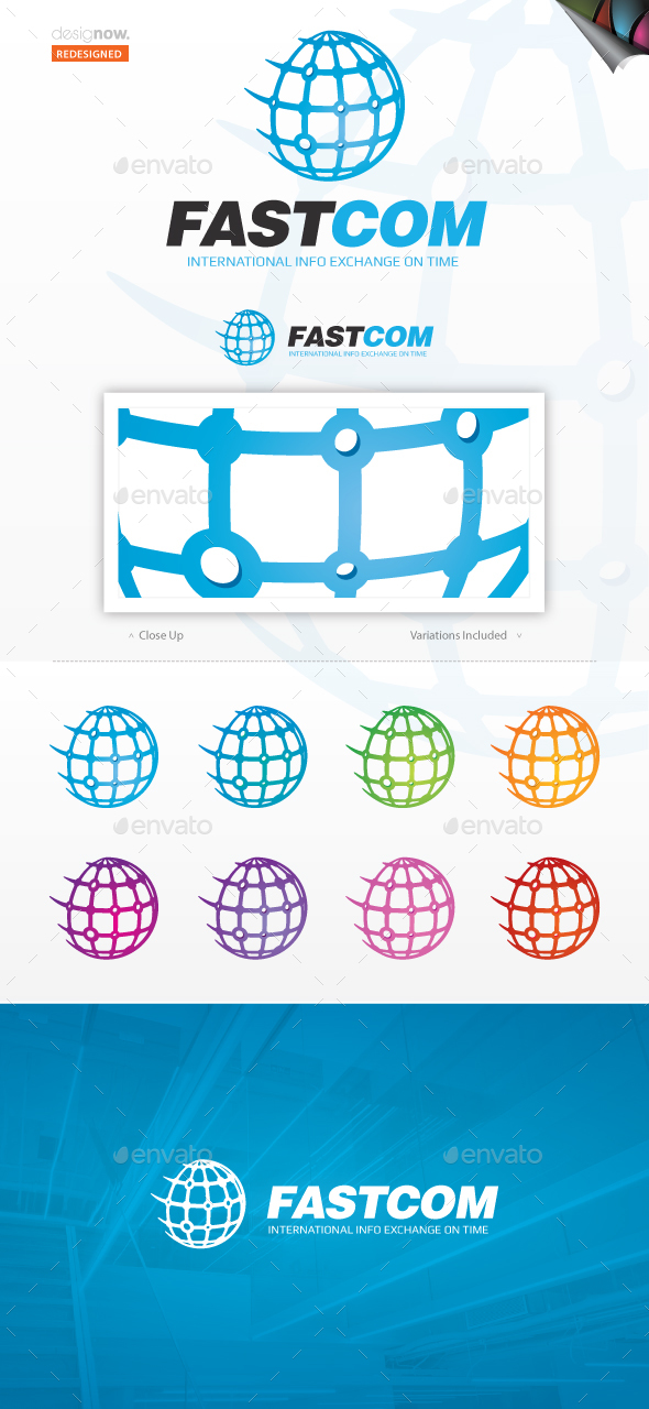 Fast Com Logo - Symbols Logo Templates