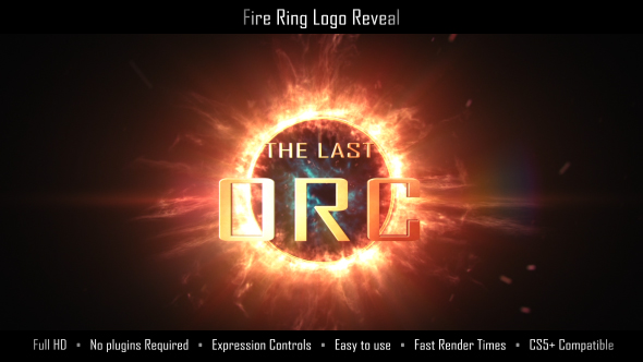 Fire Ring Logo Reveal