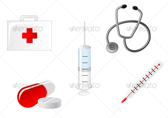 Medical icons - Health/Medicine Conceptual