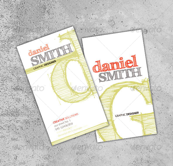Modern Business Card - No. 7 - Creative Business Cards