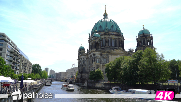 Berlin Cathedral and River
