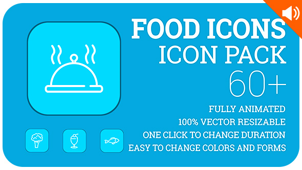 Food Icons - Lineout Icon Pack