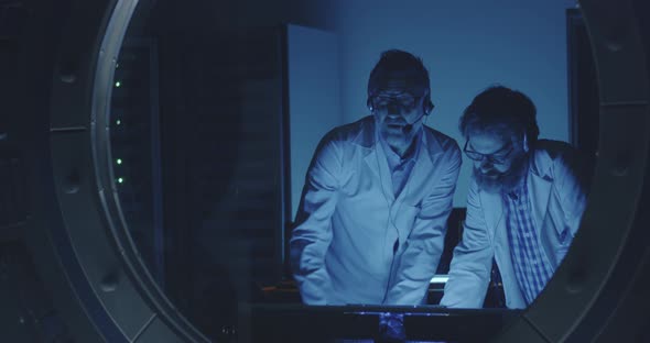 Scientists Conducting a Test in a Lab alt