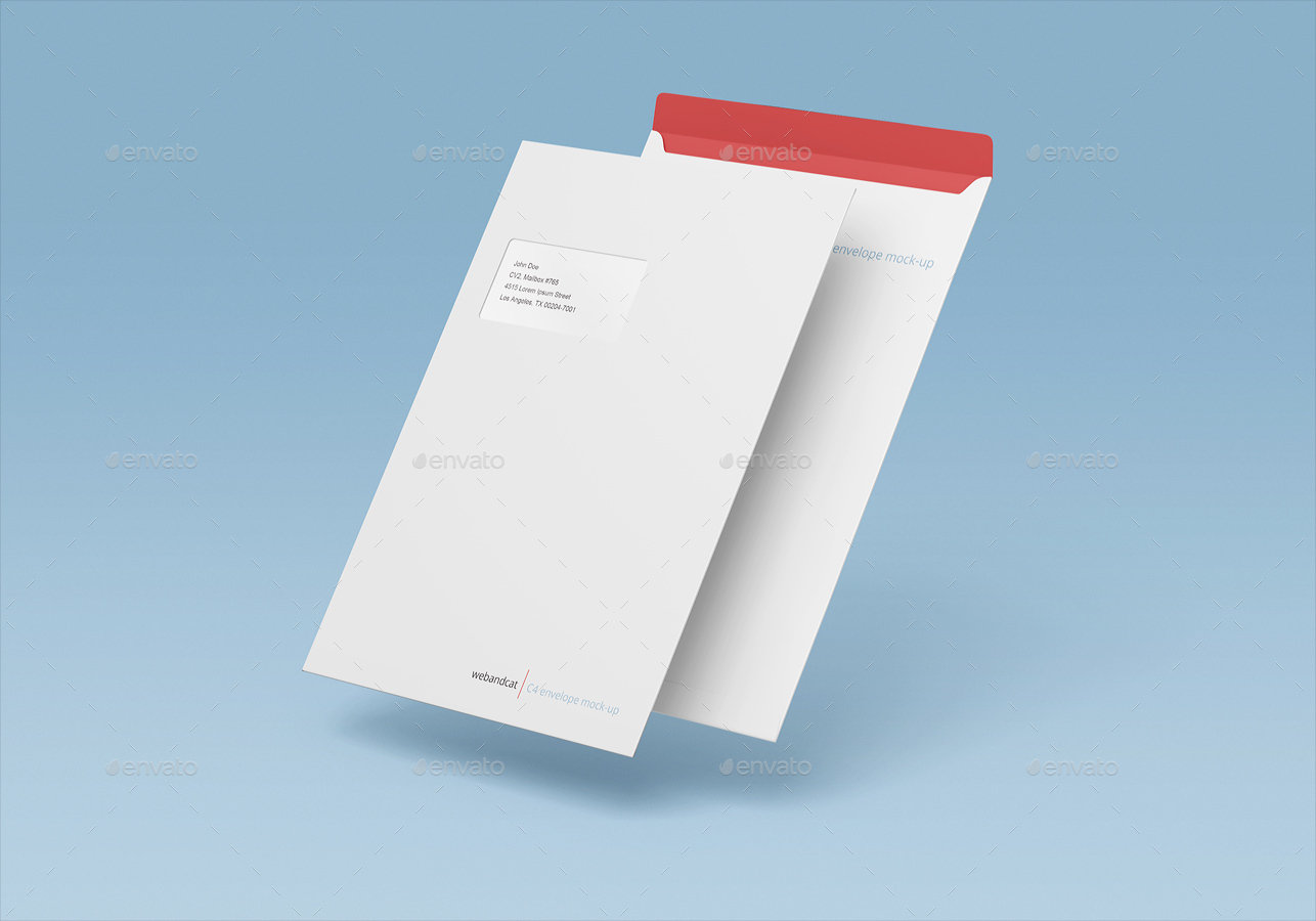 Envelopes Mockup Bundle by webandcat GraphicRiver