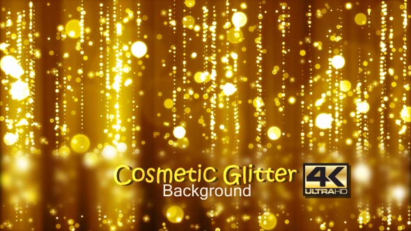 Cosmetic Glitter Background