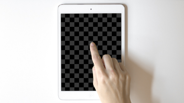Touch Screen On Tablet With Alpha alt