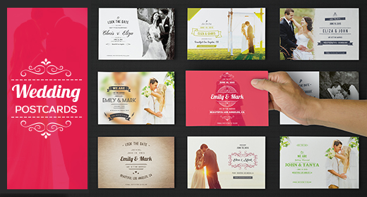 Wedding and Anniversary Postcards