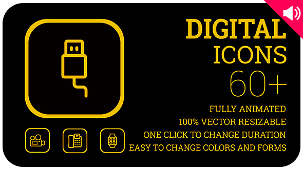 Digital Icons | Digital Media | Media Icons