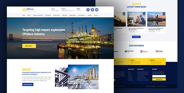Industrial Business Responsive - ThemeForest 16897186