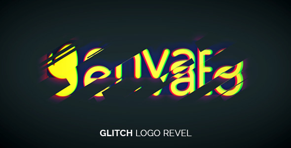 Glitch Logo Reveal - VideoHive 16828343