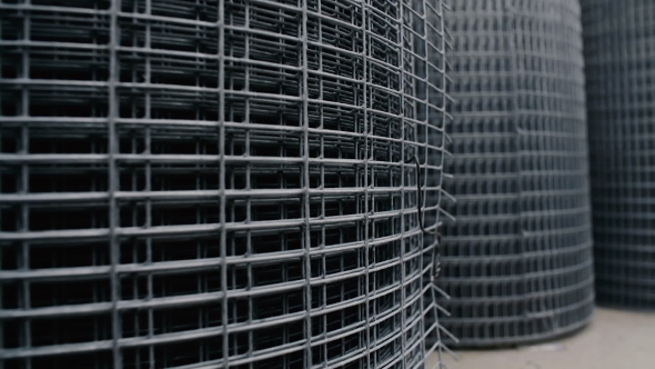 Rolls Of Metallic Net , Steel Chicken Wire alt