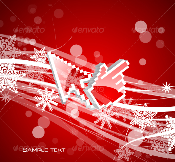 Technology and Christmas. Conceptual background - Christmas Seasons/Holidays