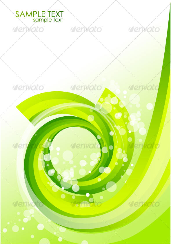 Green organic background - Backgrounds Decorative