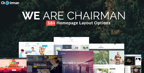 Chairman - Responsive Multi-Purpose Theme - Corporate WordPress
