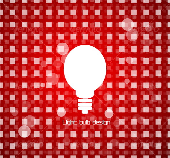 Light bulb design - Backgrounds Decorative