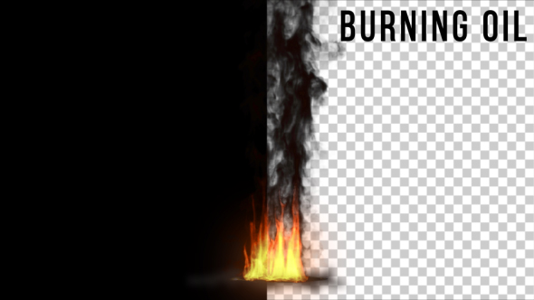 Burning Oil 4K