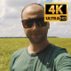 Selfy On The Background Of A Wheat Field 3 - VideoHive Item for Sale