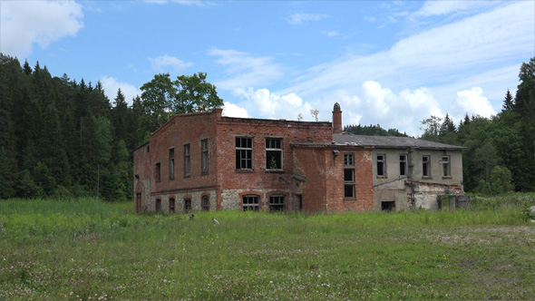 Ghost Town or Abandoned Building