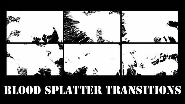 Blood Splatter Transitions 