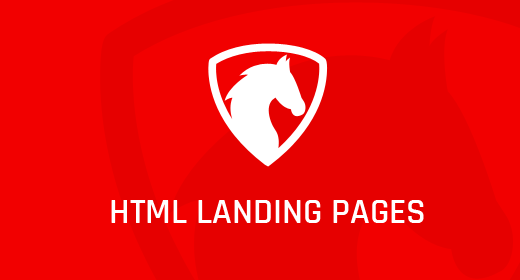 HTML Landing pages
