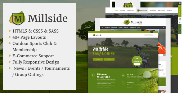 Millside - Golf - ThemeForest 16920862