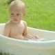 Cute Toddler Having a Bath In Garden - VideoHive Item for Sale
