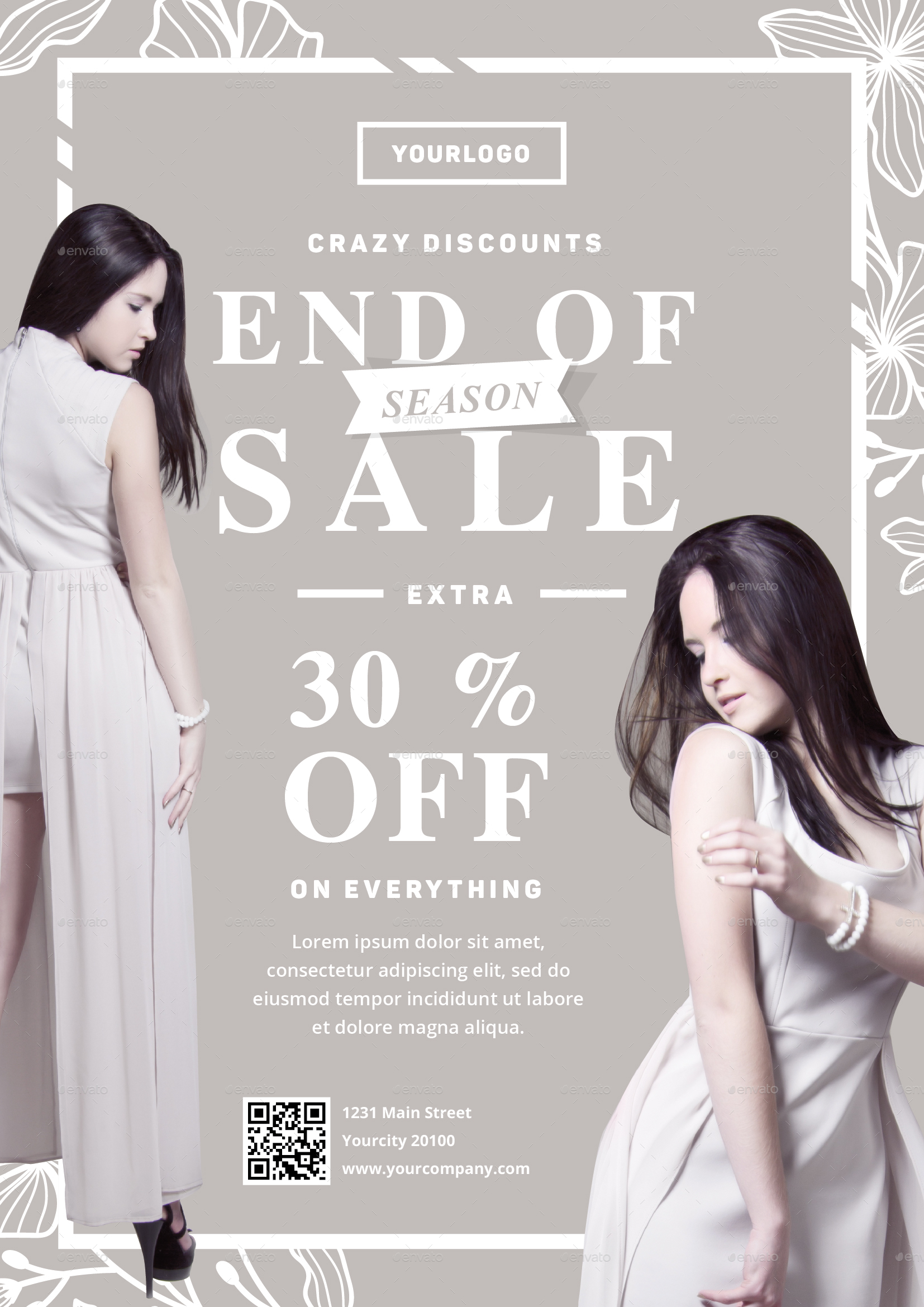 END OF SEASON SALE FLYER/ POSTER by TotemDesigns ...