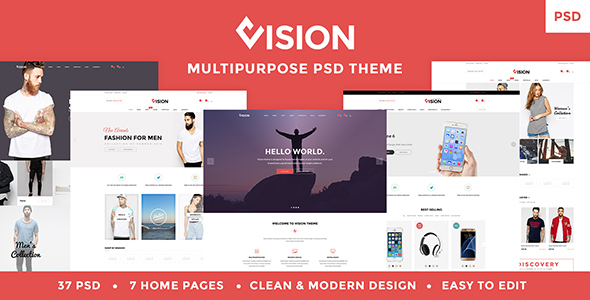 Vision - Multipurpose - ThemeForest 16568327