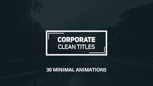 Corporate Titles 2 - VideoHive 16935232