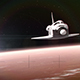 Space Shuttle over Mars - VideoHive Item for Sale