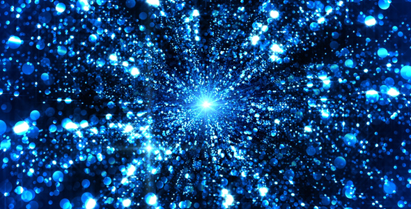 Blue Particle Rays  alt