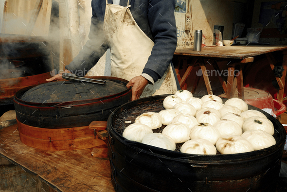 Chinese Market Street Food Concept Stock Photo by Rawpixel | PhotoDune