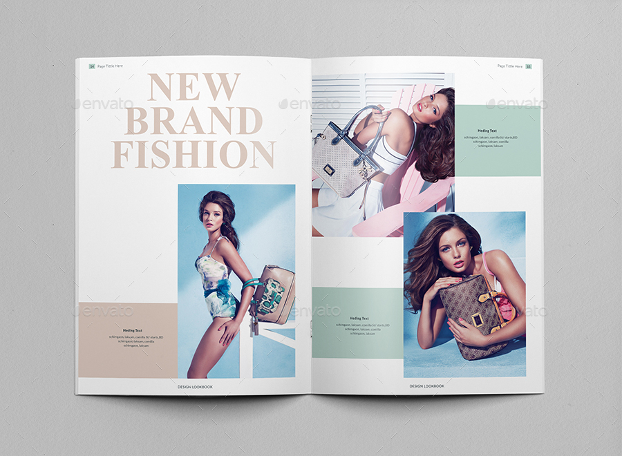 Lookbook + Fashion Magazine by Al-Mamun | GraphicRiver