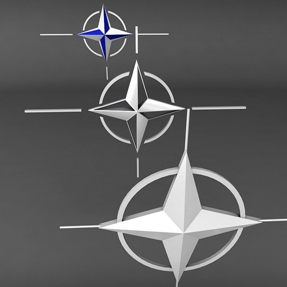 Nato Logo Symbol - 3Docean 16950943