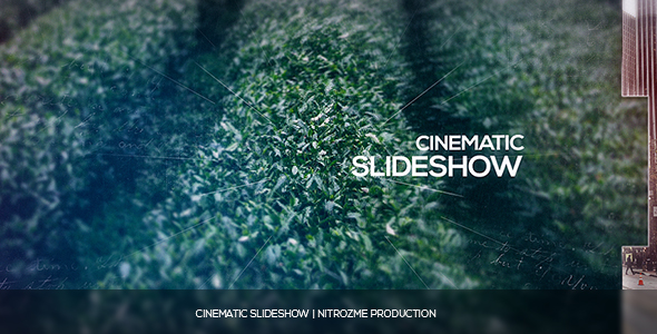 Cinematic Slideshow - VideoHive 16956770