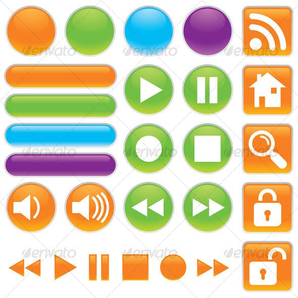 Audio And Video Buttons