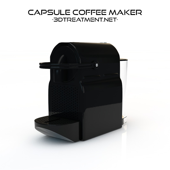 Capsule Coffee Maker - 3Docean 16965161