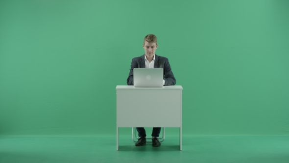 Businessman At The Office