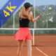 Beautiful Girls Playing Tennis - VideoHive Item for Sale