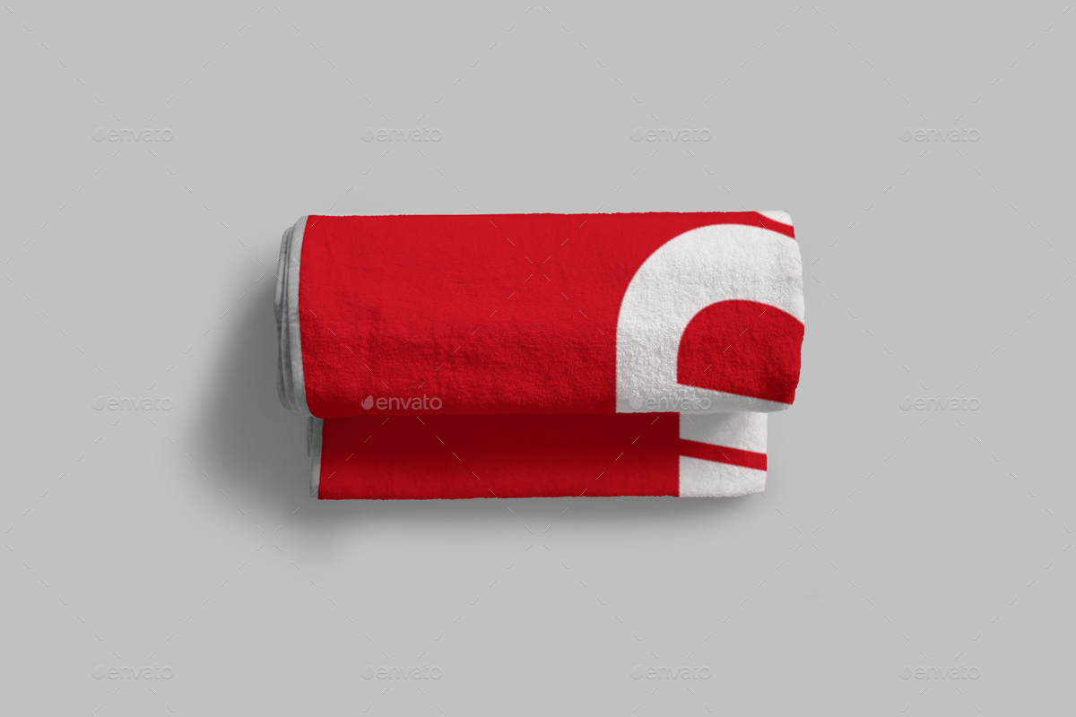 Download Towel 2 Sizes Mockup by dennysmockups | GraphicRiver